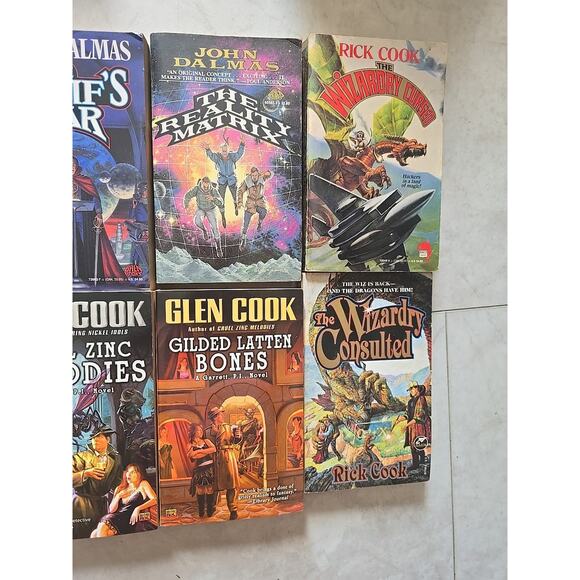 Lot of 6 Vintage John Dalmas & Glen Cook Fantasy Science Fiction Paperback Books - Picture 3 of 3